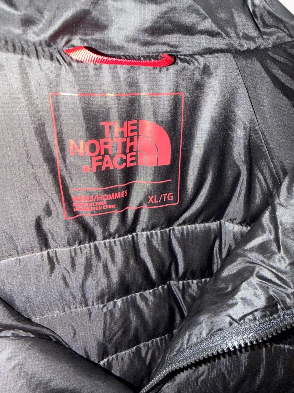 The North Face insulated quilted